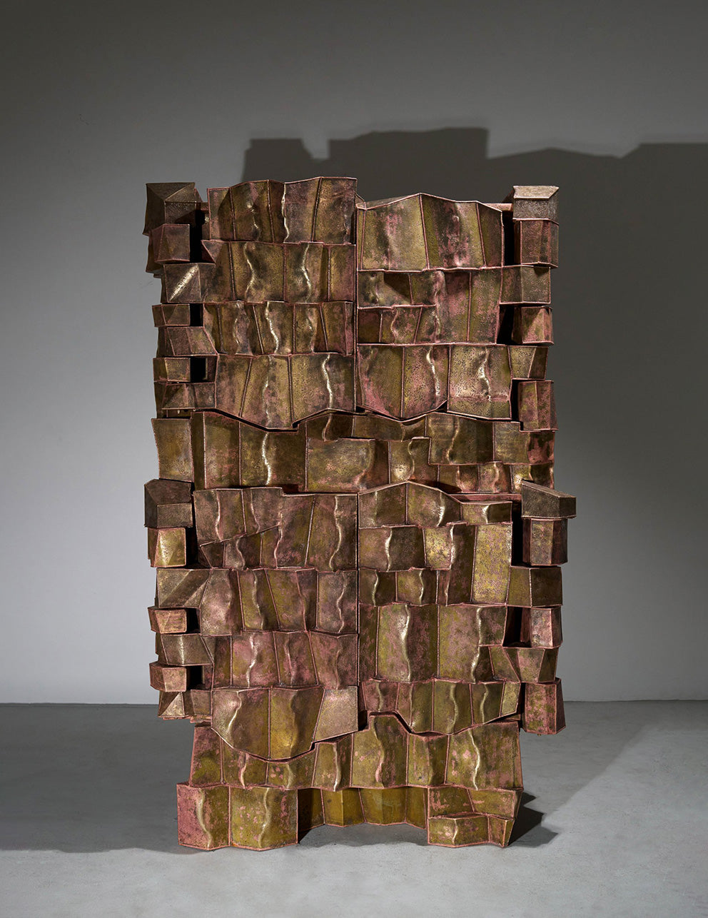 Shaded Graphite Vertical Cabinet