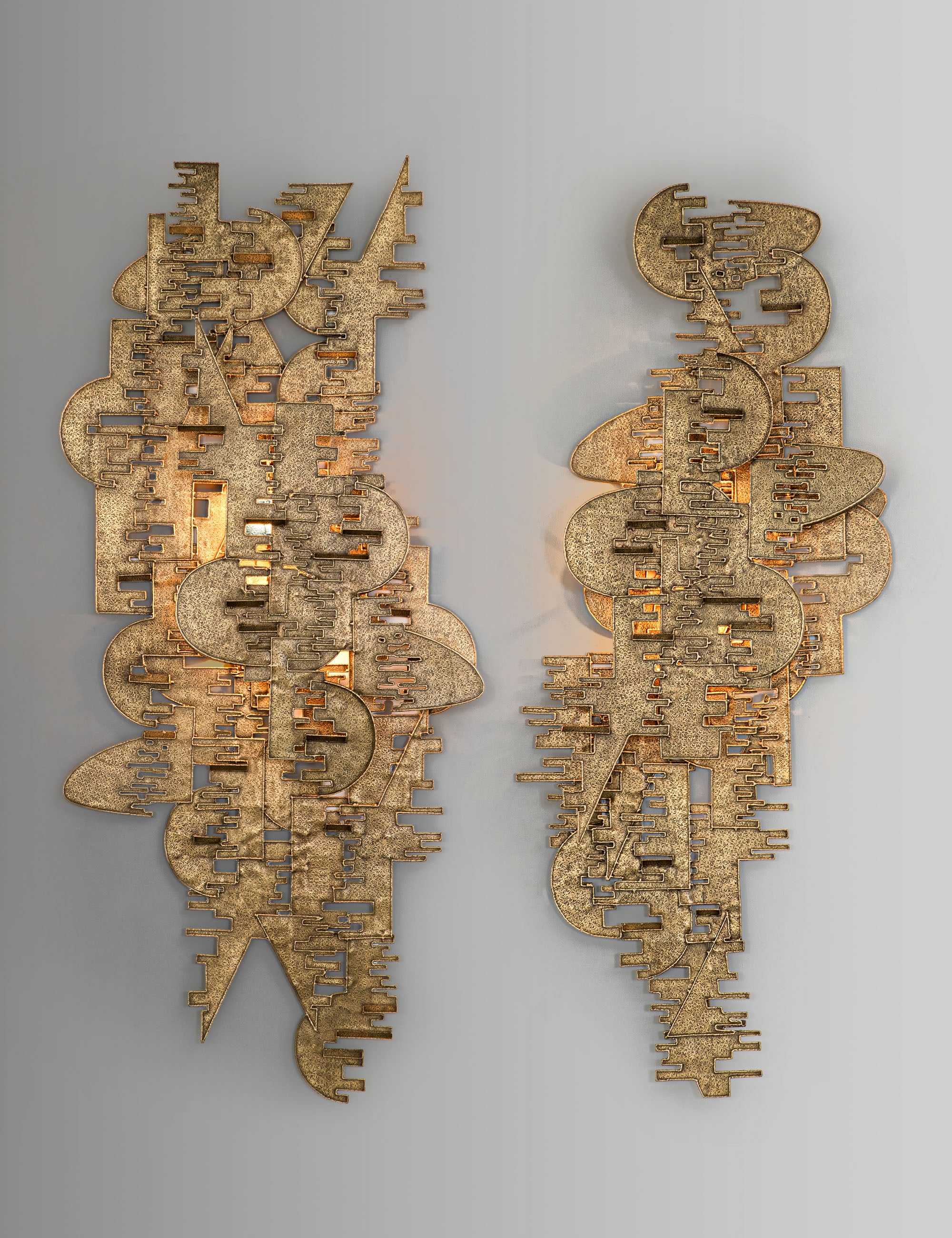 Braque's Geometry Wall Sconce
