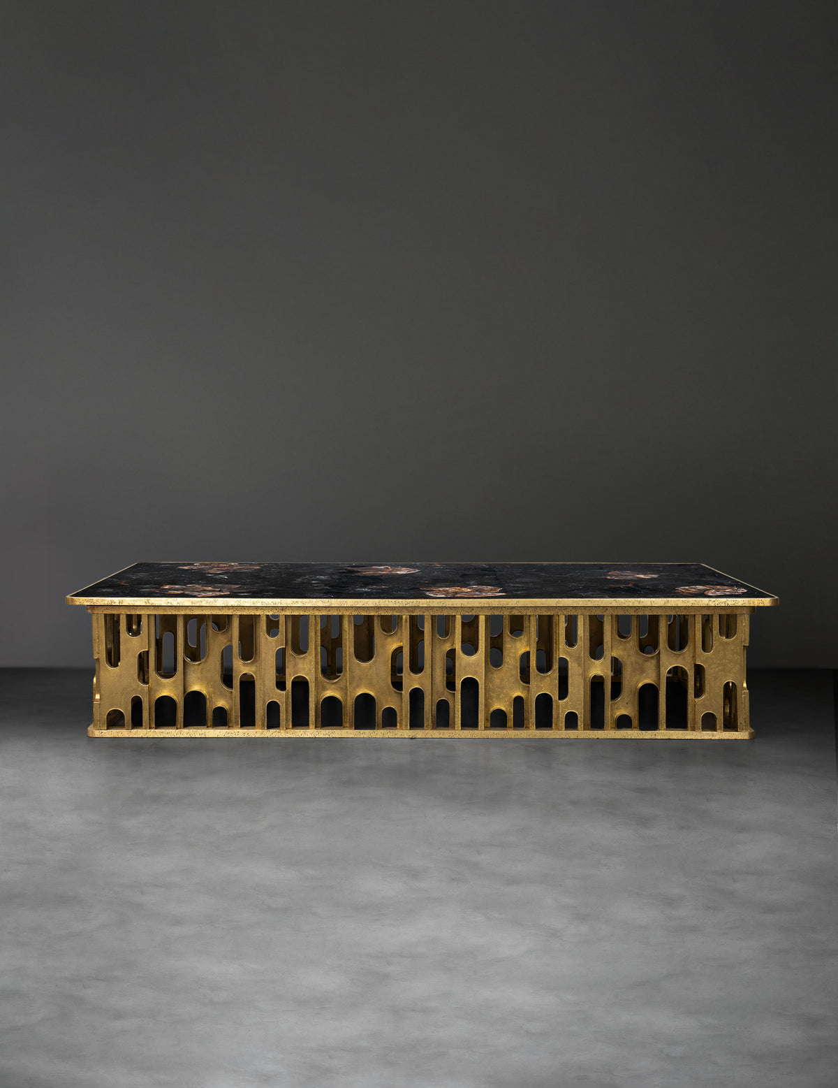 Gilded Colosseum Coffee Table
