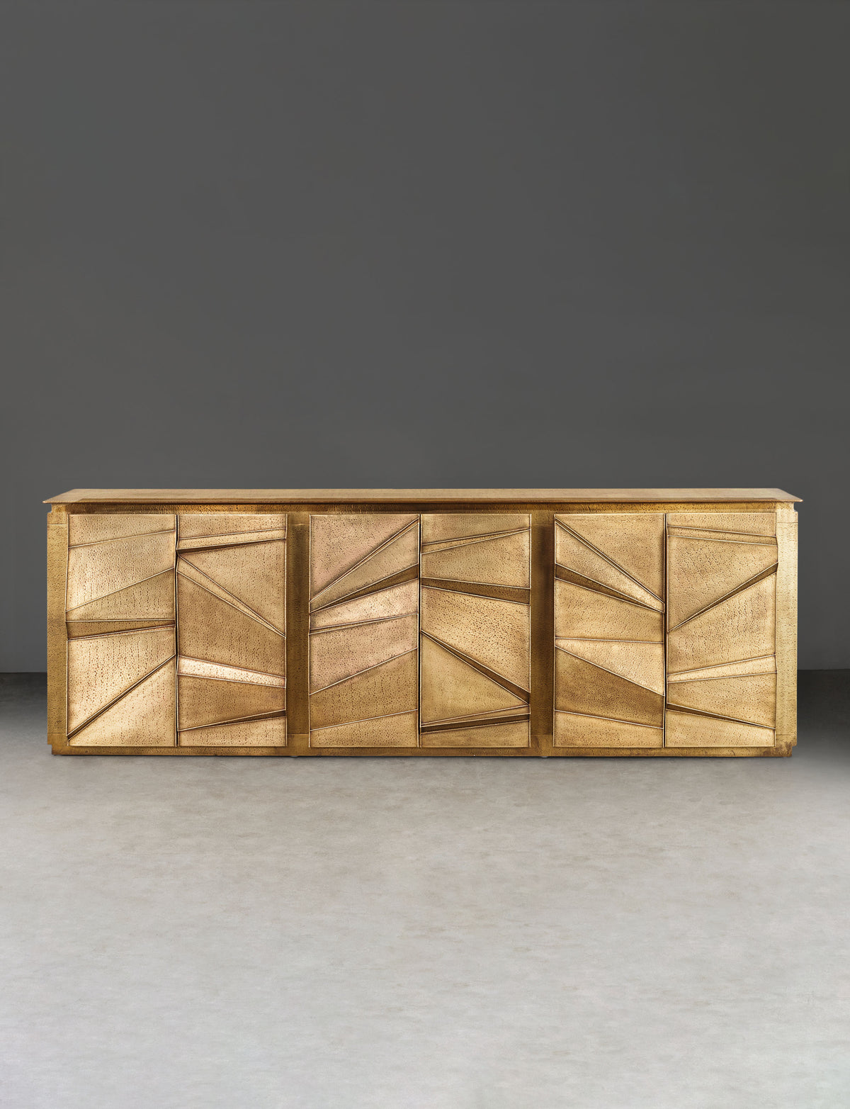Metallic Graphite Cabinet