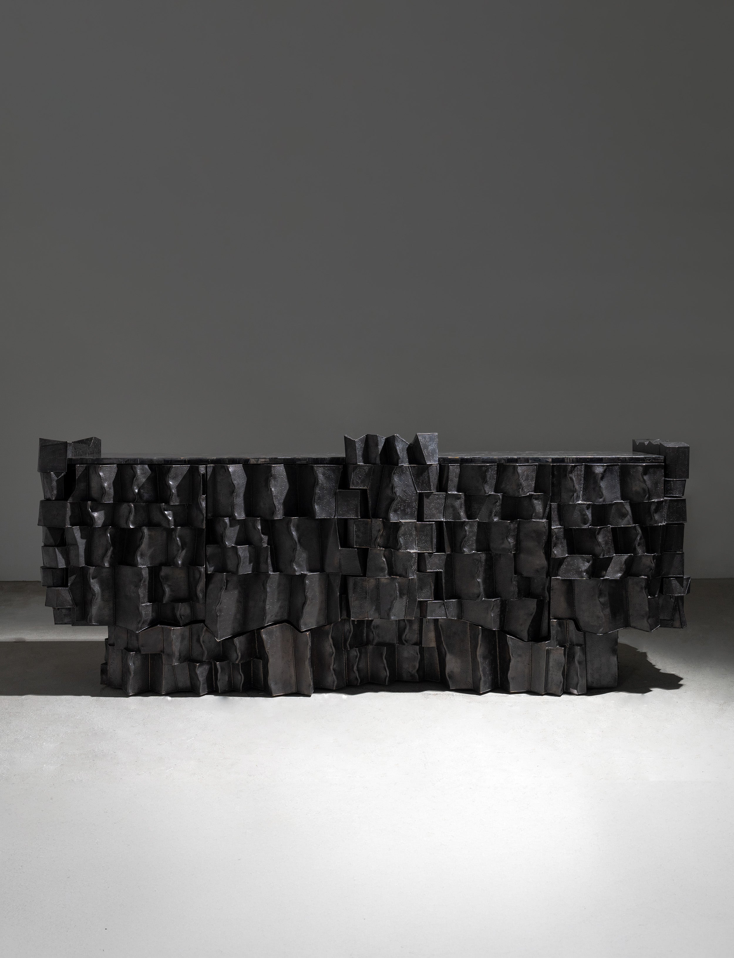 Shaded Graphite Cabinet